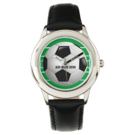 Maßgeschneiderter Fußballball Armbanduhr