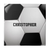 Maßgeschneiderter Fußballball Fliese (Vorderseite)