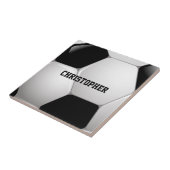 Maßgeschneiderter Fußballball Fliese (Seite)