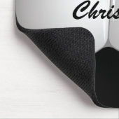 Maßgeschneiderter Fußballball Mousepad (Ecke)
