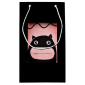 Maßgeschneiderter Geschenkbeutel - Kleiner, glänze Kleine Geschenktüte (Rückseite)