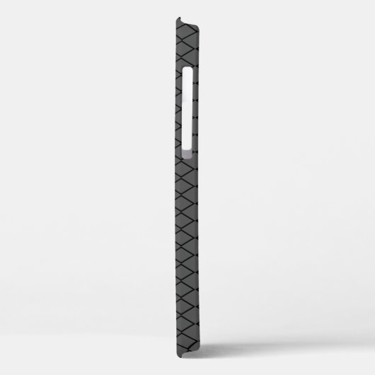 Maßgeschneiderter, gestreifter iPhone 12 Gehäuse f Case-Mate iPhone Hülle (Rückseite / Links)