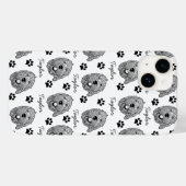 Maßgeschneiderter Goldendoodle Hund Personalisiert Case-Mate iPhone Hülle (Rückseite (Horizontal))