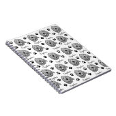 Maßgeschneiderter Goldendoodle Hund Personalisiert Notizblock (Rechte Seite)