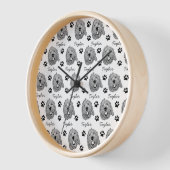 Maßgeschneiderter Goldendoodle Hund Personalisiert Uhr (Winkel)