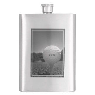 Maßgeschneiderter Golf Theme Classic Flask Flachmann