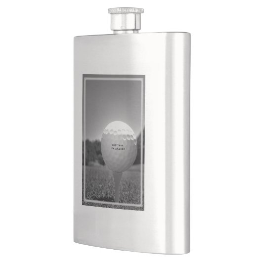 Maßgeschneiderter Golf Theme Classic Flask Flachmann (Links)