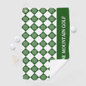 Maßgeschneiderter Golfplatz / Liga Golf Handtuch (Insitu)