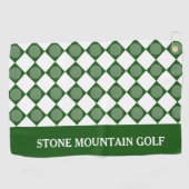 Maßgeschneiderter Golfplatz / Liga Golf Handtuch (Horizontal)