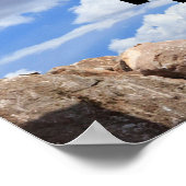 Maßgeschneiderter Grabbagger Poster (Ecke)