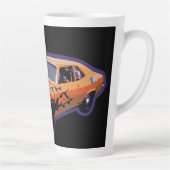 Maßgeschneiderter großer Kaffeecup Milchtasse (Rechts)