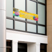 Maßgeschneiderter Großer Re-Opening-Ballons-Laden Banner (Äußeres Gebäude)