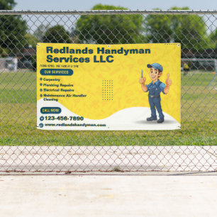 Maßgeschneiderter Handwerker-Geschäftsförderungsza Banner