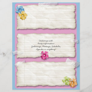 Maßgeschneiderter Hibiskus-Flyer Flyer