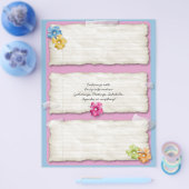 Maßgeschneiderter Hibiskus-Flyer Flyer (Einzeln)