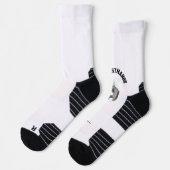 Maßgeschneiderter Hochleistungs-Athletic-Crew-Sock Socken (Links)