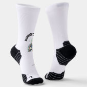 Maßgeschneiderter Hochleistungs-Athletic-Crew-Sock Socken (Gewinkelt)