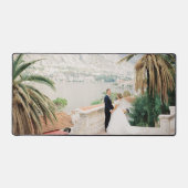 Maßgeschneiderter Hochzeitsrechner für Foto Schreibtischunterlage (Vorderseite)