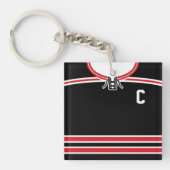 Maßgeschneiderter Hockey Jersey Keyring, Lacrosse Schlüsselanhänger (Vorderseite)