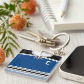 Maßgeschneiderter Hockey Jersey Keyring, Lacrosse Schlüsselanhänger (Vorderseite rechts)