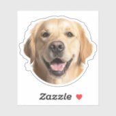 Maßgeschneiderter Hundeankleber - Personalisiertes Aufkleber (Blatt)