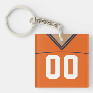 Maßgeschneiderter Jersey Keyring, Football Lacross Schlüsselanhänger