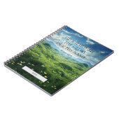 Maßgeschneiderter JW-Jahr-Text Psalm 96:8 Notizblock (Linke Seite)