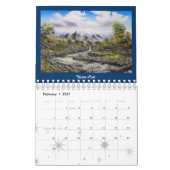 Maßgeschneiderter Kalender mit Kunst von David Pau (Feb 2027)