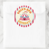 Maßgeschneiderter Karnevalaufkleber mit Individuel Runder Aufkleber (Tasche)