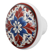 Maßgeschneiderter Keramik für Rot, Weiß und Blau Keramikknauf (Rechts)
