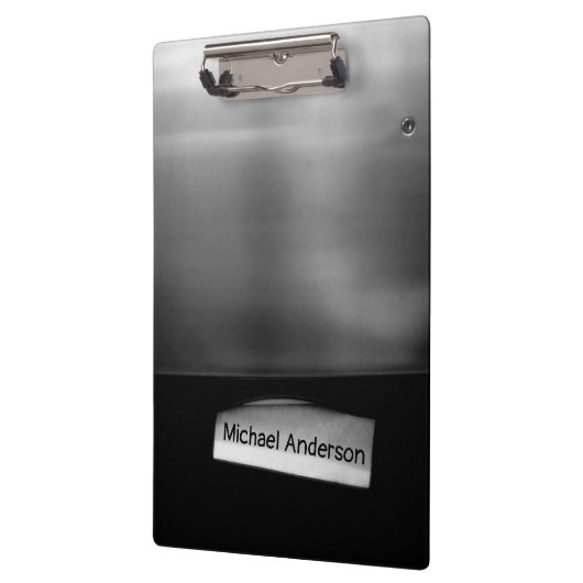 Maßgeschneiderter Klapphandtuchspender Klemmbrett (Links)