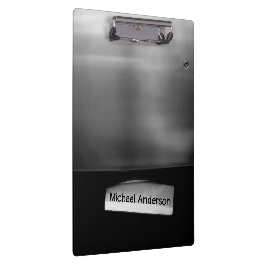 Maßgeschneiderter Klapphandtuchspender Klemmbrett (Rechts)