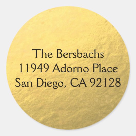 Maßgeschneiderter klassischer Rundaufkleber Runder Aufkleber (Vorderseite)