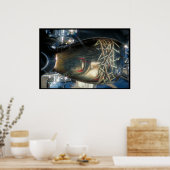 Maßgeschneiderter Kraftstofftank - Süddakota Poster (Küche)