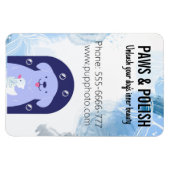 Maßgeschneiderter Kühlschrank für Hunde Magnet (Horizontal)