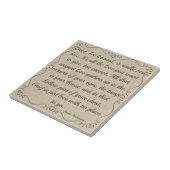 Maßgeschneiderter Kumm ist Liebe-Zitat Fliese (Seite)