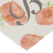 Maßgeschneiderter Kürbistisch Mittelgroßer Tischläufer (Ecke)