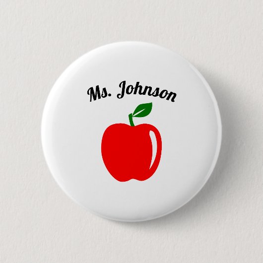 Maßgeschneiderter Lehrer Button (Vorderseite)