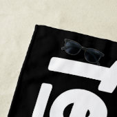 Maßgeschneiderter Lehrer Strandtuch (Beispiel)