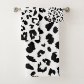 Maßgeschneiderter Leoparddruck Badhandtuch Set (Insitu)