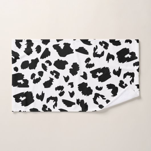 Maßgeschneiderter Leoparddruck Badhandtuch Set (Handtuch)