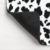 Maßgeschneiderter Leoparddruck Mousepad (Ecke)