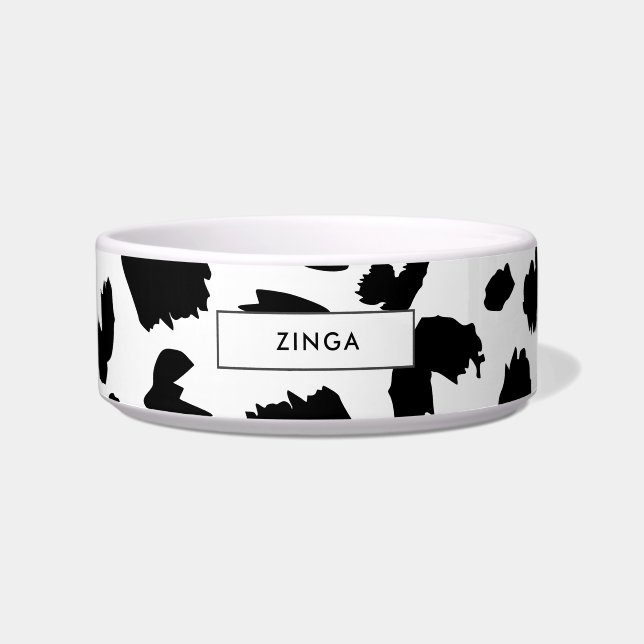 Maßgeschneiderter Leoparddruck Napf (Vorderseite)