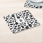 Maßgeschneiderter Leoparddruck Rechteckiger Pappuntersetzer<br><div class="desc">Ein einfaches und dennoch auffallendes modernes Design mit einem leoparden Druckmuster. Vollständig anpassbar: Sie können den Hintergrund und die Fleckenfarben ändern,  um Ihr eigenes Design zu erstellen.</div>