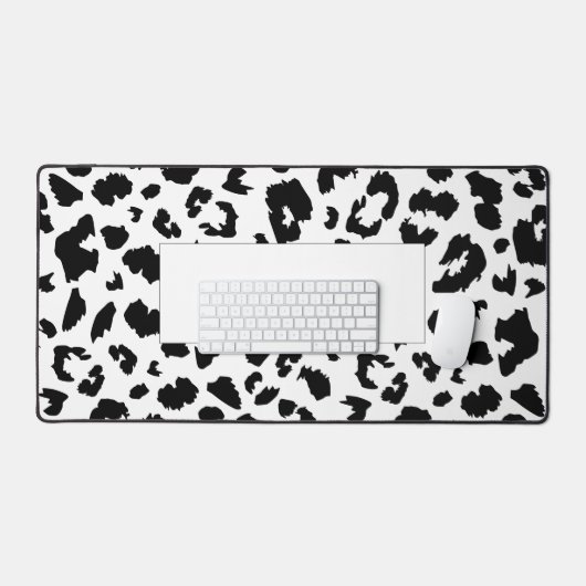 Maßgeschneiderter Leoparddruck Schreibtischunterlage (Tastatur & Maus)