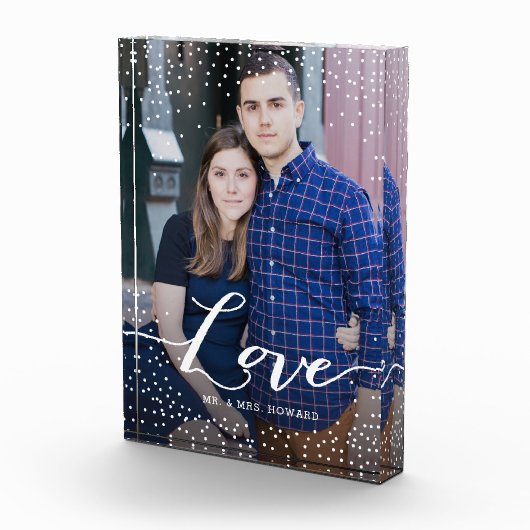 Maßgeschneiderter Liebe Hochzeitblock für Fotos (Rechts)