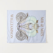 Maßgeschneiderter Märchenbus Wandteppich (Vorderseite (Horizontal))