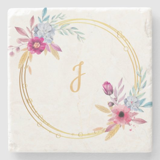 Maßgeschneiderter Mason Jar Cup für Hochzeiten Steinuntersetzer (Vorderseite)