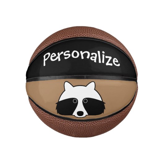 Maßgeschneiderter Mini-Basketball mit kleinem Logo Mini Basketball (Vorderseite)