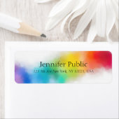 Maßgeschneiderter, moderner Abstrakter Vorlagenreg (Insitu)